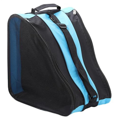 Rollschuh-Tragetasche – Kinder Schlittschuhtasche | Wasserdichte Oxford-Gewebe Schlittschuhtasche Skate Tragetasche Atmungsaktiv Tragbare Schlittschuhtasche Reißfeste Rollschuhtasche für von Generisch