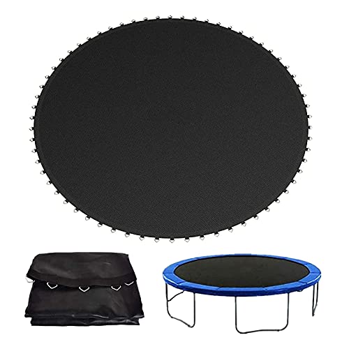 Runde Trampolin-Sprungmatte, 4,8 m, Ersatz-strapazierfähige Trainingsmatte mit V-Ringen für 108 Federn, Sprungfläche für Trampolin von Generisch