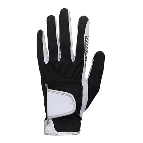 Rutschfeste Handschuhe für Golfer – Sport-Golfhandschuhe für Vielspieler | Weiche Herren-Golfhandschuhe für die linke oder rechte Hand, atmungsaktive, verstellbare Herren-Golfhandschuhe für Golfer, He von Generisch