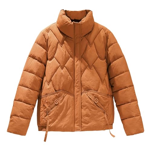 Sale Angebote Herbstjacke Damen Jacke Steppjacke Winterjacken Für Winter Mädchen Übergangsjacke Winterparka Jacken Autumn Jacket Women Orange,L Sale Angebote Herbstjacke Damen Jacke Steppjacke Winterjacken Für Winter Mädchen Übergangsjacke Winterparka Jacken Autumn Jacket Women Orange,L von Generisch