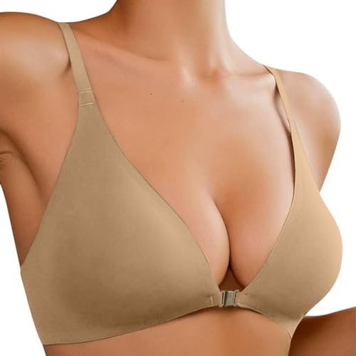 Schalen BH Mit Bügel, Push Up BH Damen Bequemer Ohne Bügel - Komfort Bralette Nahtloser Dirndl Große Größen BHS Schlaf Maximizer Modisch Atmungsaktiv Minimizer T Shirt Sport Outdoor Bustier von Generisch