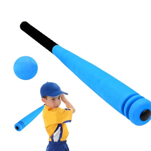 Schaumstoff- Baseballschläger Mit Bällen, 54 cm Bar Stick Für Kinder Und Erwachsene, Softbaseball Set Mit Anti-Rutsch Griff, Für Heimkinder Im Innen- Und Außenbereich von Generisch