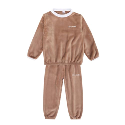 Schlafanzüge Für Mädchen, Schlafanzug Jungen 164, Flanell Schlafanzug Kinder Fleece Jungen Kuschelanzug Hosen Teenager Mädchen Bademantel Flauschig 164 Baby Weihnachts 152 Pyjama 2-12 Jahre von Generisch