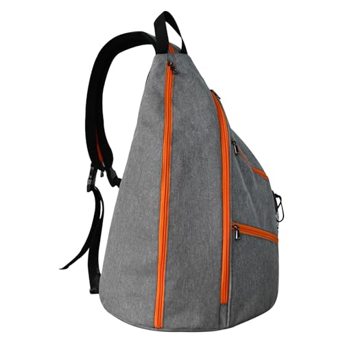 Schlingentasche für Schläger | Loch, Ballschläger, einzelne Umhängetasche, ergonomisches Design, Sportschlägertasche für Tennisschläger, Badmintonschläger und andere Sportgeräte von Generisch