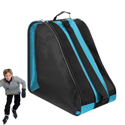 Schlittschuhtasche - Dreilagiges Design Eislauftasche Skating Schuhe Aufbewahrungstasche | Atmungsaktiver Schlittschuh-Rucksack, Schlittschuh-Zubehör für Reisen und Alltag von Generisch