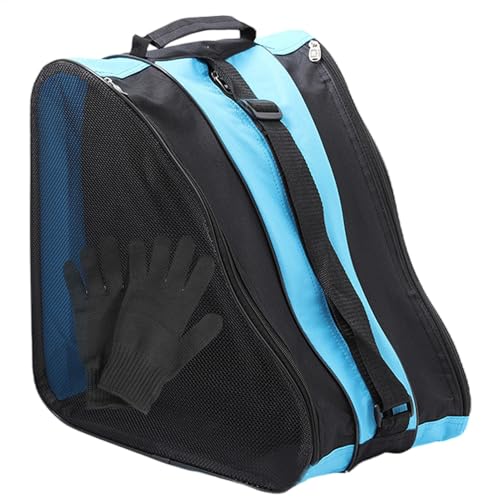 Schlittschuhtasche Für Kinder - Rollschuhtasche | Wasserdichte, Atmungsaktive Schlittschuhtasche | Kinder-Skate-Tasche Für Erwachsene Rollschuhe | Rollschuhzubehör, Tragbare Schlittschuhtasche Mit Sch von Generisch