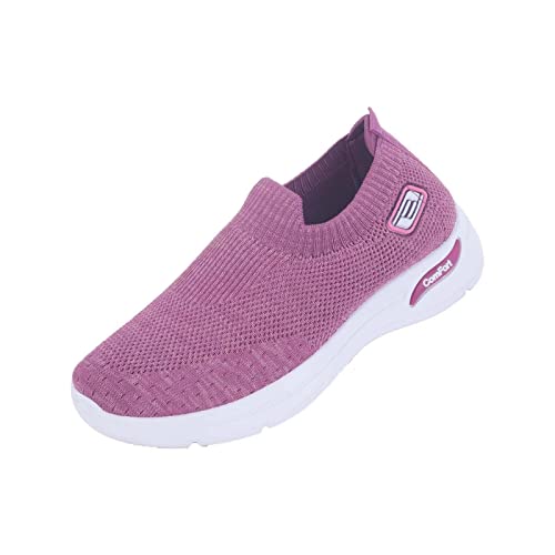 Schuhe Damen Sneaker, Turnschuhe Damen Bequeme Laufschuhe - Fitnessschuhe Gym Frauen Schlupfschuhe Walking Leichte Sportschuhe Wasserfest Atmungsaktive Schuhe Sneaker Atmungsaktiv Freizeitschuhe von Generisch