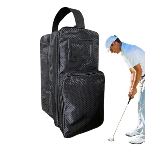 Schuhtasche für Golfschuhe, Aufbewahrung von Golfschuhen | Golf-Schuhtasche, wasserdichte Tragetaschen - Große tragbare Aufbewahrungstaschen mit Außentasche und Vordertasche für Damen von Generisch