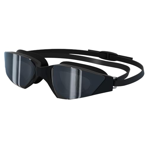 Schwimmbrille – UV-Schutz, wasserdicht, beschlagfrei, komfortables Schwimmerlebnis, Schwimmbrille, weibliches Design, Schwimmbrille, UV-Schutz, verstellbar, für Männer und Frauen von Generisch