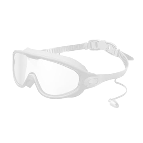 Schwimmbrille für Erwachsene, Damen-Schwimmbrille verstellbar | Schwimmen UV-Schutz Anti-Fog-Brille - Auslaufsichere Design-Schwimmbrille für Erwachsene und Jugendliche für Teiche, Strände, Bäche von Generisch