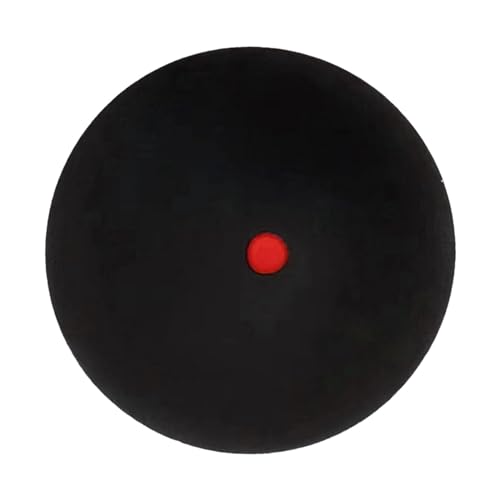 Single Dot Squashbälle - Sport Gummi Squashbälle Weiche Gummi Racquetball Bälle | Single Yellow Dot Squash Ausrüstung, Schlägerbälle, Einfache Bälle Kontrolle für Anfänger und Fortgeschrittene Spieler von Generisch