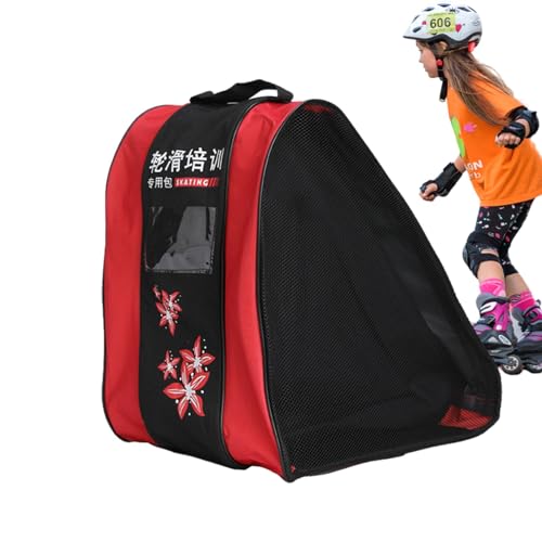 Skate Tragetasche – Rollschuh-Tasche, Unisex Schlittschuh-Tasche | Skating-Schuhe Aufbewahrungstasche, große Kapazität Eislauftasche, Skate-Rucksack, Skate-Aufbewahrungstasche für Eisbahnen, von Generisch