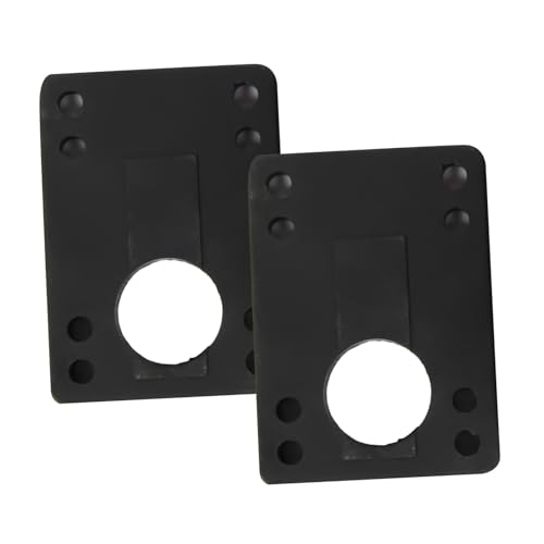 Skateboard-Riser-Stoßdämpfer-Pads, 2 x Winkelkeil-Riser-Pads, Gummi-Pad zur Vermeidung von Radbiss und Absorption von Aufprallschlägen, Skateboard-Zubehör von Generisch