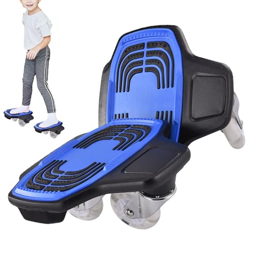 Skateboard für Erwachsene, tragbares Rollschuh-Deck, geteiltes Skateboard mit PU-Rädern, Drift-Skate-Platten für Outdoor-Sliding, Street Walking Skateboard für Erwachsene, tragbares Rollschuh-Deck, geteiltes Skateboard mit PU-Rädern, Drift-Skate-Platten für Outdoor-Sliding, Street Walking von Generisch