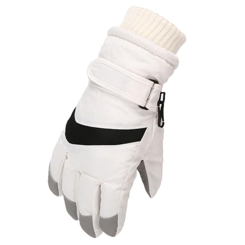 Ski Handschuhe Kinder 13 Jahre,Handschuhe Kinder Winter Wasserdicht Skihandschuhe - Winterhandschuhe Für Warme Winddicht Warm Fleece Sports Snowboard Skifahren Fahrradhandschuhe Junge Und Mädchen von Generisch