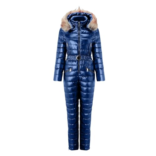 Skianzug Damen Winddicht Overall Wasserdicht Schneeanzüge Für Damen Winter Overall Winter Warme Skianzüge Schneeanzüge Ski Anzug Mit Kapuze Blau L Skianzug Damen Winddicht Overall Wasserdicht Schneeanzüge Für Damen Winter Overall Winter Warme Skianzüge Schneeanzüge Ski Anzug Mit Kapuze Blau L von Generisch