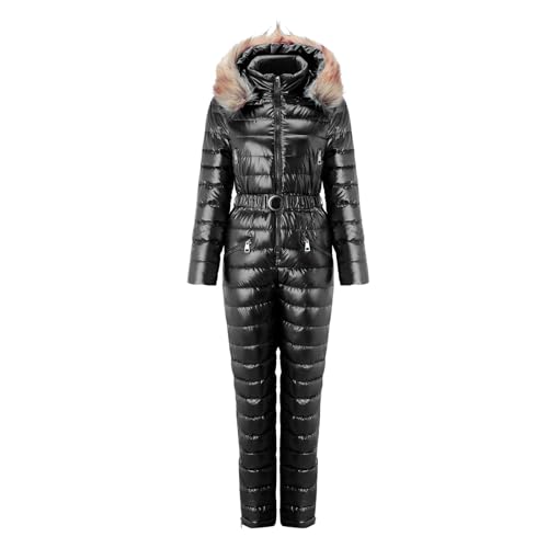 Skianzug Damen Winddicht Overall Wasserdicht Schneeanzüge Für Damen Winter Overall Winter Warme Skianzüge Schneeanzüge Ski Anzug Mit Kapuze Schwarz M Skianzug Damen Winddicht Overall Wasserdicht Schneeanzüge Für Damen Winter Overall Winter Warme Skianzüge Schneeanzüge Ski Anzug Mit Kapuze Schwarz M von Generisch
