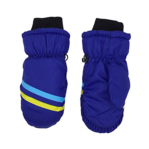 Skiausrüstung für Damen, warme Outdoor-Ski-Fäustlinge, Kinder, Wintersport, Schnee-Isolierung, Skibekleidung, Kinder-Ski-Kleidung (Blau, Einheitsgröße) von Generisch