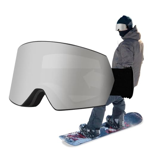 Skibrille für Damen und Herren, Snowboardbrille, winddicht, beschlagfrei, doppellagig, für Kinder, Jugendliche, und Mädchen, für Erwachsene und Jugendliche von Generisch