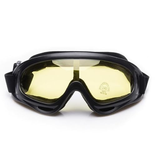 Skibrille für Windschutzscheibe, Spritzschutz, Outdoor-Sportbrille, Motorrad, Windschutz, Sandbrille, Gelb Skibrille für Windschutzscheibe, Spritzschutz, Outdoor-Sportbrille, Motorrad, Windschutz, Sandbrille, Gelb von Generisch