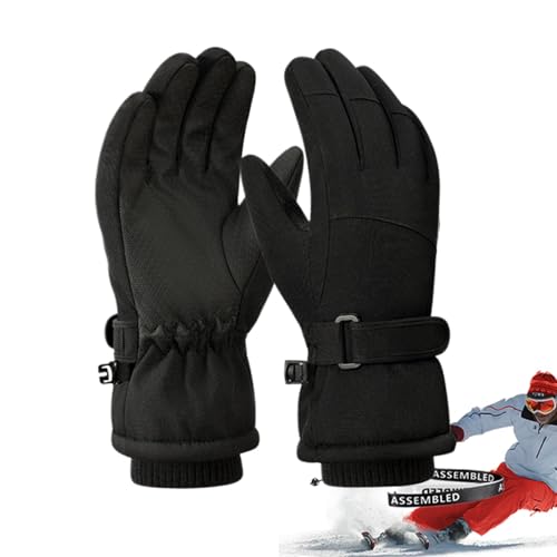 Skihandschuhe für Kinder, winddichte Schneehandschuhe für Kinder | Wasserdichte Snowboardhandschuhe, bequeme Winter-Skihandschuhe für Kinder zum Skifahren, Snowboarden, Wandern, Sport, Rodeln von Generisch