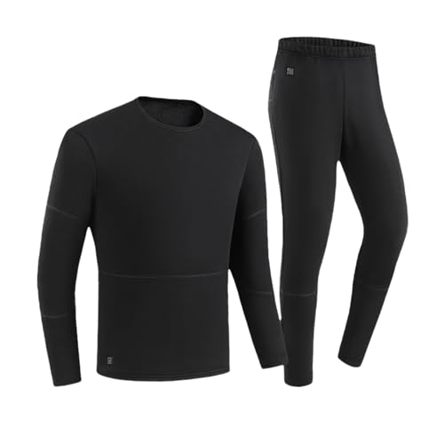 Skihose Herren, Thermounterwäsche Herren Funktionsunterwäsche Activewear Winter Ski Unterwäsche Thermo Unterhemd Skiunterwäsche Thermo Thermohose Sportbekleidung Thermal Underwear von Generisch