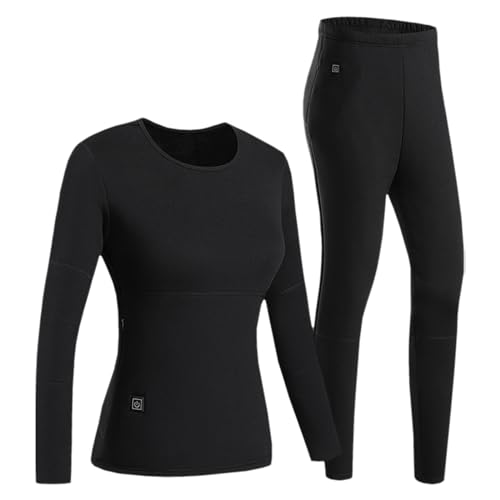 Skijacke Damen, Outlet Angebote, Thermounterwäsche Damen Skiunterwäsche Funktionsunterwäsche Winter Skianzug Thermo Unterwäsche Langarm Sport Set Thermowäsche Thermoshirt von Generisch