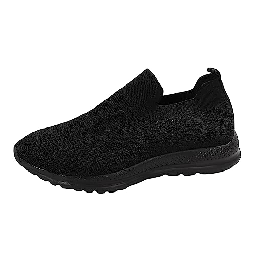 Sneaker Damen, Orthopädische Leicht Ohne Schnürung Laufschuhe Sportschuhe Slip On Memory Foam Outdoor Turnschuhe Orthopädische Schuhe Elegant Sommer Bequeme Sneaker Sommerschuhe von Generisch