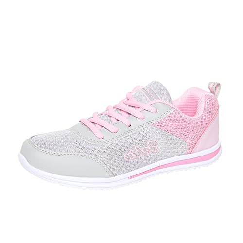 Sneaker Damen Sommer, Turnschuhe Damen Leichte Laufschuhe - Bequeme Schuhe Frauen Joggingschuhe Wasserfest rutschfest Stoff Walking Schlupfschuhe Sportschuhe Luftpolster Atmungsaktiv Shoes von Generisch