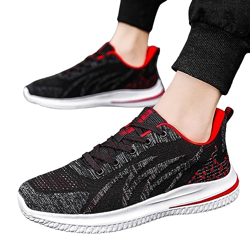 Sneaker Herren rutschfest Weicher Boden Sneaker Arch Support Casual Walkingschuhe Fitness Atmungsaktiv Sportschuhe Luftpolster Outdoor Barfußschuhe Leichtgewichts Mesh Schuhe Sneaker Herren rutschfest Weicher Boden Sneaker Arch Support Casual Walkingschuhe Fitness Atmungsaktiv Sportschuhe Luftpolster Outdoor Barfußschuhe Leichtgewichts Mesh Schuhe von Generisch
