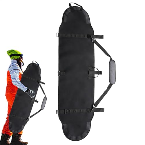 Snowboard-Reisetaschen zum Fliegen | wasserdichte, verstärkte gepolsterte Snowboardtasche – Snowboard-Schutz, kratzfest, Snowboard-Hülle für Wintersport von Generisch