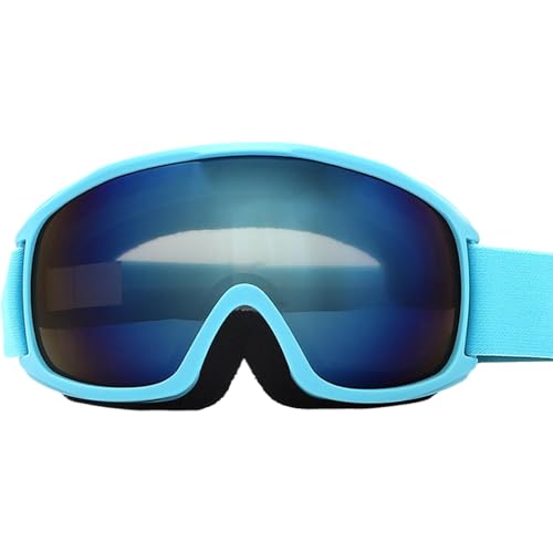 Snowboard Skibrille - Blendfreie Skibrille | Anti-Beschlag Skibrille | Schneebrille Doppelschicht UV-Schutz Skibrille | Verstellbare Snowboardbrille Brille Sphärisches Skizubehör für Erwachsene von Generisch