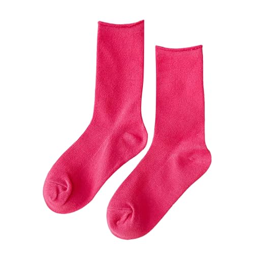 Socken Damen Atmungsaktive Retro Fahrradsocken socken Hochwertiger Casual Laufsocken Tennissocken Sport Trekkingsocken Sportsocken Bequeme Work Sneakersocken von Generisch