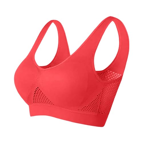 Sport BH Damen Gepolstert High Impact Bustier Halt Joggen BH Damen Sport BH Ohne Bügel Nicht Gepolstert von Generisch