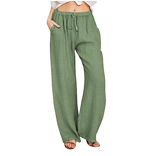 Sport Hose Damen, Graue Jogginghose Damen, Baggy Jogginghose Damen Hose Yoga Pants Sweathose Hosen Weites Bein Longlegs Schlaghose Leggings Coole Sporthose Lang Freizeithose Mädchen Yogahose von Generisch