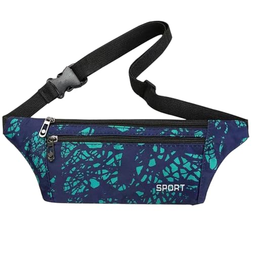 Sport-Outdoor-Hüfttasche, Handy-Hüfttasche | Unisex Handy-Taillengürteltasche | Hüft-Gürteltasche mit verstellbarem Riemen für Geld, Telefon, Karte, Bargeld, Kreditkarte von Generisch