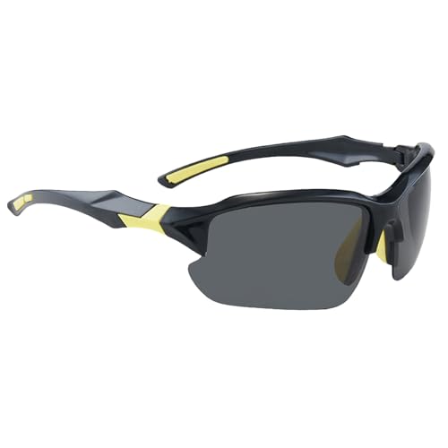 Sport-Sonnenbrille, Radsport-Sonnenbrille - Modische Mountainbike-Brille,Angelbrille für Straßenradfahren,Polarisierte Sonnenbrille für den Außenbereich, für Teenager, Männer von Generisch