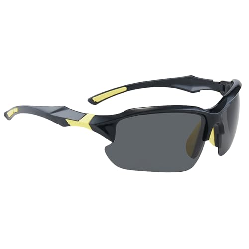 Sport-Sonnenbrillen, Fahrrad-Sonnenbrillen | Modische, coole, trendige Baseball-Sonnenbrille | Polarisierte Sonnenbrille für den Außenbereich, Dirtbike-Angelbrille für Jugendliche, Männer und Frauen von Generisch
