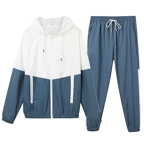 Sportanzug Herren 4XL XXL Oversize 2-Teilig Locker Trainingsanzug Freizeitanzug Weites Bein Elegant Große Größen Modern Anzug Sportanzug Leicht Sommer Langarm Lang Jogginganzug Tracksuit Sportanzug Herren 4XL XXL Oversize 2-Teilig Locker Trainingsanzug Freizeitanzug Weites Bein Elegant Große Größen Modern Anzug Sportanzug Leicht Sommer Langarm Lang Jogginganzug Tracksuit von Generisch