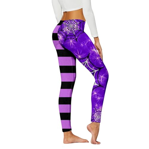 Sporthose Damen Yoga Sportleggins - Baumwolle Sportbekleidung Sport Leggings Tights Yogahose Jogginghose High Waist Elastische Leggins Weiche Für Gym von Generisch