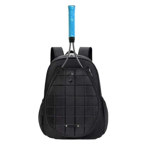 Sportschläger-Rucksack – Badminton-Tasche mit großem Fassungsvermögen | Verstellbare Tennisschläger-Abdeckung, Head-Tennis-Rucksack für Erwachsene und Kinder, vielseitige Tasche für Schläger, Training von Generisch