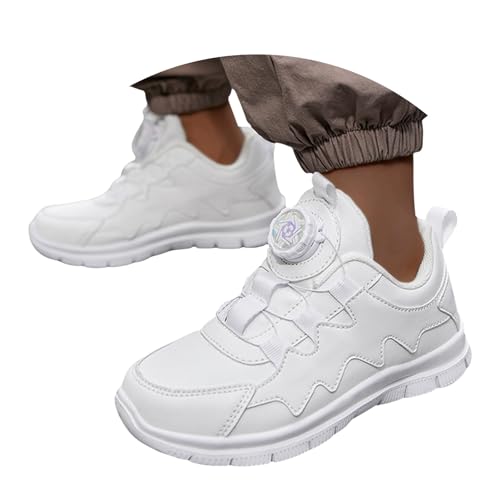 Sportschuhe Kinder Jungen Mädchen Dämpfung Ganzjahres Turnschuhe Kinder Mesh Sportschuhe Unisex Freizeit Laufschuhe Sport Leicht Tennisschuhe Bequeme Jungen Mädchen Wanderschuhe Hallenschuhe von Generisch