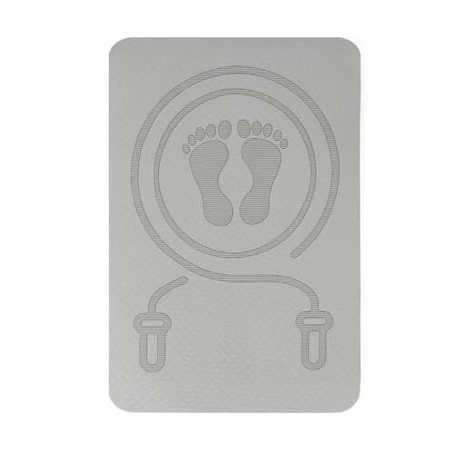 Springseil-Yoga-Matte | Buffer Mute Übungsmatte,Trainingsmatte, Rutschfest, Für Innenböden, Außen, Beton, 6 Mm Dick, Hohe Dichte, Ange-passt Für Springseile Springseil-Yoga-Matte | Buffer Mute Übungsmatte,Trainingsmatte, Rutschfest, Für Innenböden, Außen, Beton, 6 Mm Dick, Hohe Dichte, Ange-passt Für Springseile von Generisch
