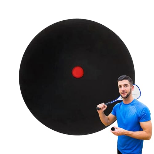 Squashbälle | Langlebige Squashbälle Red Dot | Gummi Squashschläger Bälle Professioneller Spieler Wettbewerb Standard Squashball Anfänger | Squashbälle Single Yellow Dot für Wettkampftraining Squashbälle | Langlebige Squashbälle Red Dot | Gummi Squashschläger Bälle Professioneller Spieler Wettbewerb Standard Squashball Anfänger | Squashbälle Single Yellow Dot für Wettkampftraining von Generisch