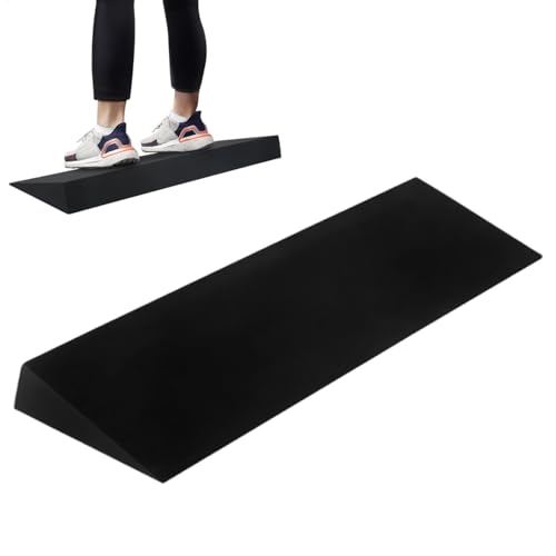 Squat Wedge Block, leichte EVA nicht rutschfeste Yoga Pilates Wedge, Fußkeile für Bewegung, schräges Brett, schräge Keil für Anfänger in Yoga und Pilates Squat Wedge Block, leichte EVA nicht rutschfeste Yoga Pilates Wedge, Fußkeile für Bewegung, schräges Brett, schräge Keil für Anfänger in Yoga und Pilates von Generisch