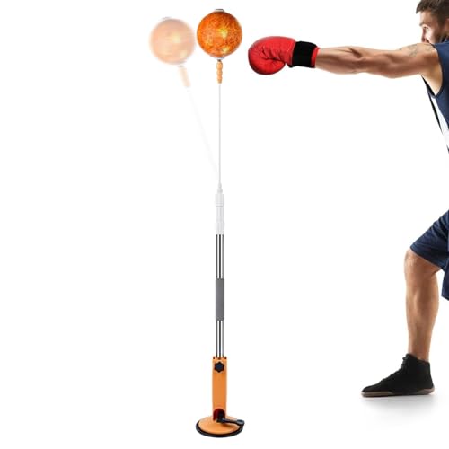 Stand-Speedbag,Speed-Boxsack,Speedbag für das Training | Boxsack mit Standfuß, Boxsack für Training und Fitness von Generisch