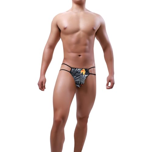 String Herren Suspensorium Thong Slip Ouvert Für Männer Sexy Tanga Gay Shorts Unterwäsche on That Ass Boxershorts Herren-Slips G Schwarz,M von Generisch