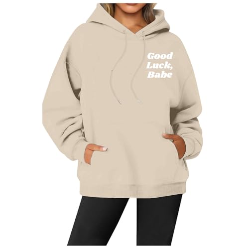 Sweatjacke Hoodie Pullover Damen Oversize Übergangsjacken Fleecejacke Mit Kapuze Kapuzenjacke Trainingsjacke Hoody Sommer Kapuzensweatshirt Jacke Übergangsjacke von Generisch