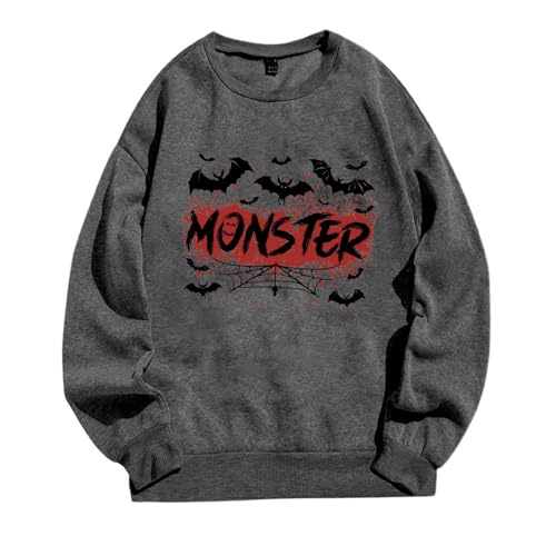 Sweatshirt Damen Oversized, Sweatshirt Pullover Damen Halloween Kostüm Oberteile Sweater Damen Bekleidung Damenpullover Barbara Mode Herbste Fleecepullover Teenager Casual Elegant Oberteil Mädchen von Generisch