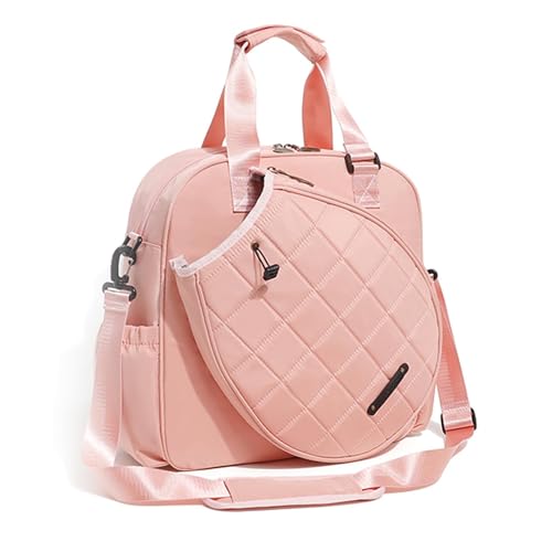 Tennis Crossbody Bag - Wasserdichte Tennisschlägertasche, Badminton Umhängetasche | Multifunktionale Schläger-Umhängetasche mit verstellbarem Gurt, große Kapazität Tennis Umhängetasche für von Generisch